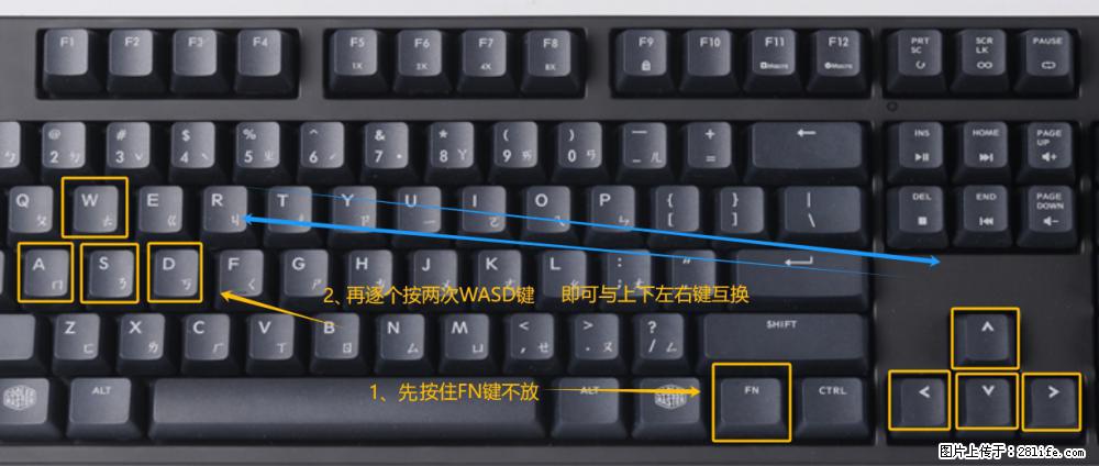 键盘，怎样把wasd键与上下左右方向键互换？ - 生活百科 - 海南生活社区 - 海南28生活网 hainan.28life.net